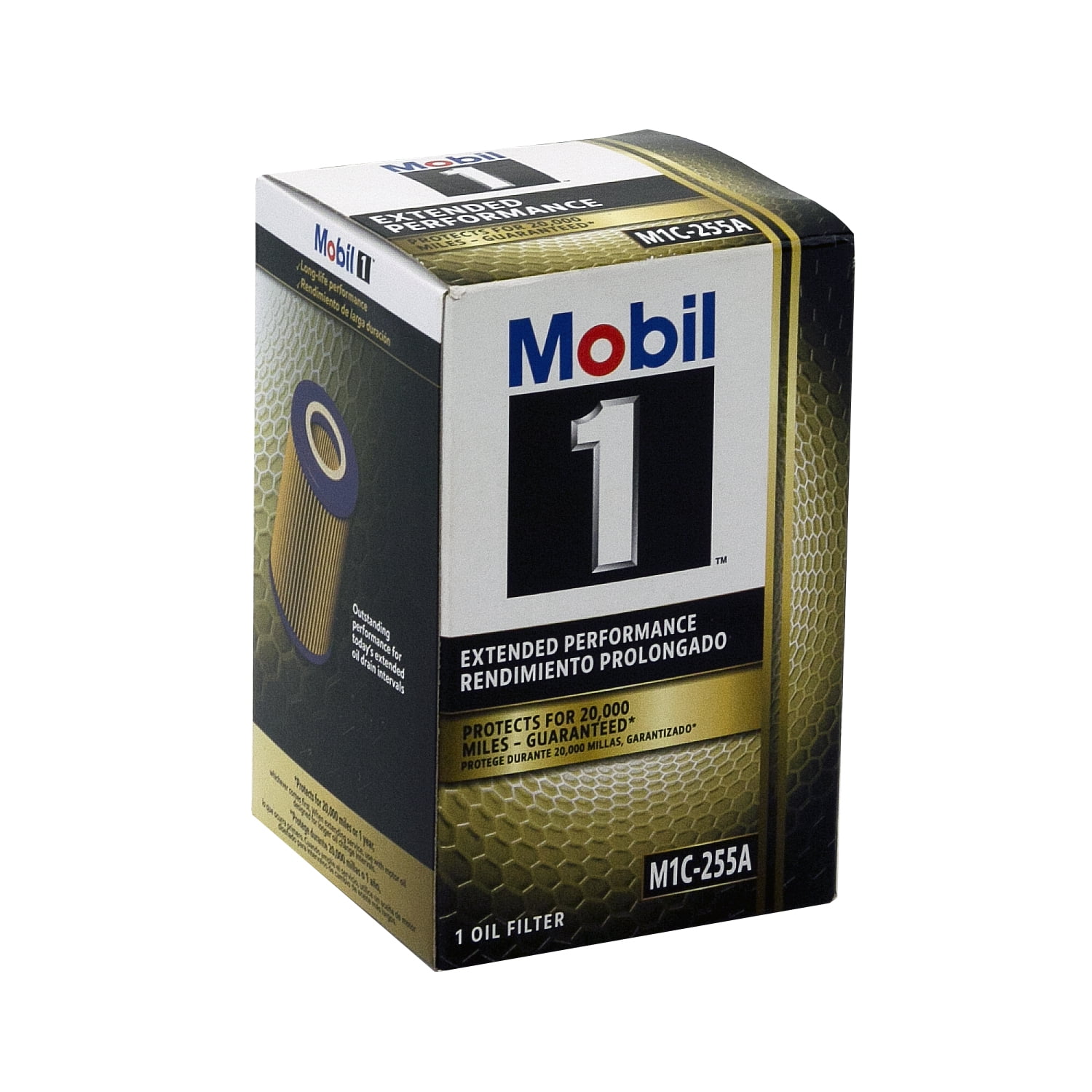 Mobil 1 M1C-255A Extended Performance Oil Filter Fits select: 2009 HYUNDAI SANTA FE, 2008-2009 KIA SORENTO