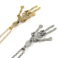 thumbnail image 3 of Collar de calavera, joyería con estilo punk compatible con hombres y mujeres, 3 of 5