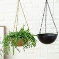 thumbnail image 2 of Trayknick Succulent Hanging Planter Creative Sturdy Iron Detachable Chain Flower Hanging Pot for Garden, 2 of 13