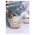 thumbnail image 3 of hirigin Christmas Ball Ornaments Decorative Xmas Balls Baubles Set with Stuffed Delicate Decorationsfor Holiday Wedding Party Decoration, Tree Ornaments (Gold, 24 Pcs), 3 of 5
