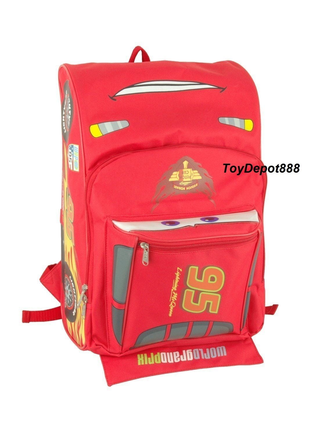 lightning mcqueen book bag