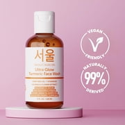 SeoulCeuticals Ultra Glow Face Wash, Korean Skincare Face Cleanser, 4 fl oz
