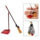 thumbnail image 5 of de 2 escobas en miniatura de a 1:12, recogedor, suministros de limpieza para , herramientas, accesorios de, 5 of 8