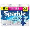 thumbnail image 3 of Sparkle Pick-A-Size Paper Towels, Multi-Color, 6 Double Rolls, 110 Sheets per Roll, 3 of 16