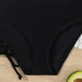 thumbnail image 7 of TOWED22 Girls Swimsuit 3 Piece Bathing Suits Summer Bikini Set Cover Up Skirt Floral Print Ruffle Swimwear for 5-12Y Black,6-7 Y, 7 of 7