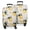 Yellow Lemon Fruits-1, variant on Yellow Lemon Flowers White Pattern Luggage Cover Fashion Suitcase Cover Baggage Covers Fit 25-28 Inch Luggage (Go Travel)