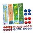 thumbnail image 4 of 4 Piezas Juegos de Curling Juegos de Mesa Interactivos Familiares Juegos de Mesa para Niños Juguetes de Entrenamiento de Habilidades Hechos de Material Pp Adecuado para Fiestas Familiares, 4 of 9