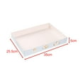 thumbnail image 5 of Disposable Cat Foldable Paper Kitty Litter Tray 35x25.5x5cm Portable Kitten Litter Tray Low Entry Waterproof Lightweight Cardboard Litter Tray for Indoor Outdoor Travel, 5 of 7