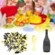 thumbnail image 3 of Confeti de graduación, decoraciones de graduación de fiesta de confeti (copa de vino de oro negro), 3 of 7