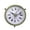 Roman gold, variant on (65mm) 2.56Inch Mini Quartzs Clock Insert with Arabic/Roman Numerals Replacement Round Quartzs Movement Miniature Clock