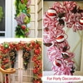thumbnail image 6 of 2/3/4 Roll 10 Inch Decorative Mesh Ribbon Rolls, Fabric Mesh with Foil for Wreaths Front Door Decor Christmas Festival Party Accessories Party Decoration Supplies (10yds/roll）, 6 of 6