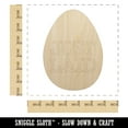 thumbnail image 2 of Just Laid in Egg Wood Shape Unfinished Piece Cutout Craft DIY Projects - 6.25 Inch Size - 1/4 Inch Thick, 2 of 7