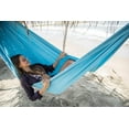 thumbnail image 1 of Hamac Double Colombien Bleu avec Support Universel pour Hamac, 1 of 10