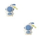 thumbnail image 4 of Ventilador sin aspas Cateissary Enfriador de aire Decorativo Multipropósito 2piezas Púrpura, 4 of 6