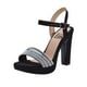 thumbnail image 2 of Tacones Mujer Tacón Ancho Tiras Decorativas, 2 of 4