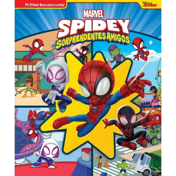 Mi Primer Busca Y Encuentra (First Look  Spidey Y Sus Sorprendentes Amigos (Spidey and His Amazing Friends): Mi Primer Busca Y Encuentra (First Look and Find), (Hardcover)