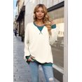 thumbnail image 3 of Camisetas de Larga para Mujer Cremoso L, 3 of 7