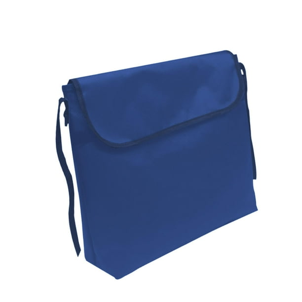 Bolsa de almacenamiento para silla de ruedas, universal, accesorios, bolsa de transporte, almacenamiento de silla de ruedas azul oscuro