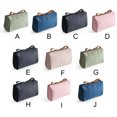 thumbnail image 3 of serony Solid Color Cosmetic Bag Makeup Case Waterproof Pouch Travel Fashion Large Capacity Handbag Multifunctional for S/Khaki, 3 of 9