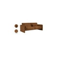 thumbnail image 2 of Meridian Furniture Sloan Saddle Velvet Fabric Sofa, 2 of 17