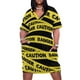thumbnail image 1 of Cinta de precaución para mujer colgando vestido con bolsillo elegante vestido de verano, 1 of 6