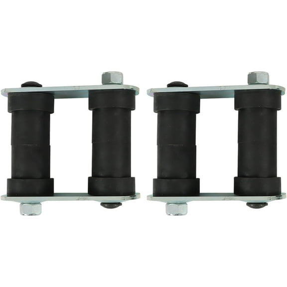 SHZAITOR 2 Pcs Leaf Spring Rear Shackle Kits Replacement for Chevy Camaro Nova 1967-1979