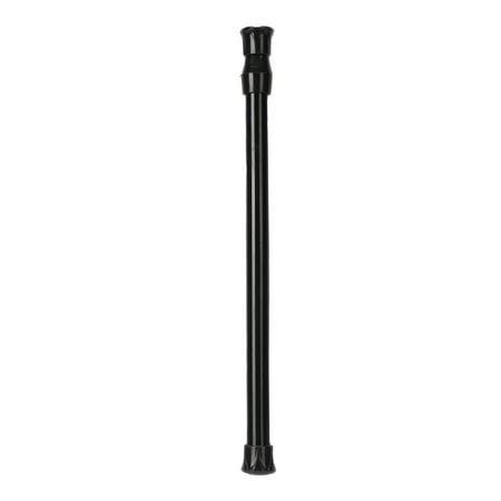 

Curtain Rail Curtain Pole Black For Blackout Curtain Rod Pantry Bottle Holder Shoe Rack 25-40cm