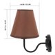 thumbnail image 2 of Decorative Bedside Wall Lamp Fabric Shade for Home 1Set Wall Sconce, 2 of 4