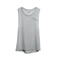 thumbnail image 1 of Aries ARI Constellation Astrology Women's Fashion Sleeveless Muscle Workout Yoga Tank Top Sport Grey Medium, 1 of 3