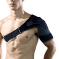 thumbnail image 1 of Shoulder Brace Breathable Sweat Absorbing Thickened Padding Layer Compression Support Wrap Recovery Universal, 1 of 7