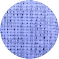 thumbnail image 1 of Ahgly Company Indoor Round Abstract Blue Modern Area Rugs, 6' Round, 1 of 4