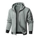 thumbnail image 1 of Ceisia Men's Oversize Hooded Full-Zip Quilted Fleece-Lined Hooded Jacket Gift, 1 of 2