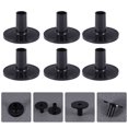 thumbnail image 1 of WRITWAA 10Pcs Black Drum Cymbal Sleeves Plastic Replacement Accessories for Percussion Instruments, 1 of 7
