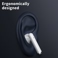 thumbnail image 3 of Cateissary Auricular compatible con Bluetooth Inalámbrico en la oreja Conexión automática IPX5 A prueba de agua 2 canales Estéreo Recargable Auricular Cables de audio/vídeo Negro, 3 of 6