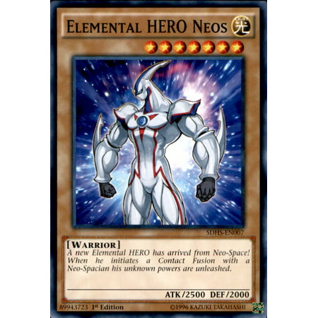 YuGiOh HERO Strike Structure Deck Elemental HERO Neos