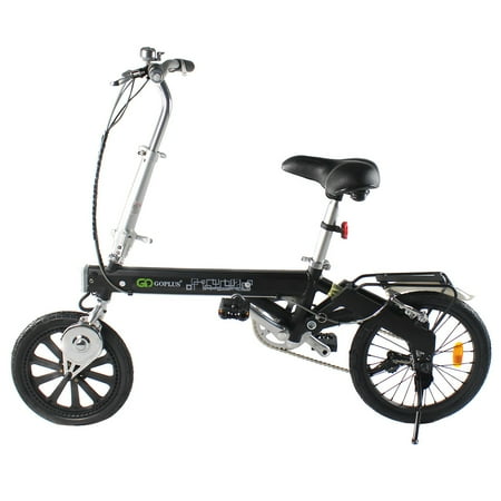 Montague Paratrooper Folding Bicycle - Costway 180W Lightweight Folding Electric Sporting Bicycle EBike Speed Lithium Battery