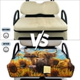 thumbnail image 6 of Yuyamidu Highland Cow Golf Cart Seat Cover with Storage Pockets Sunflowers Golfcart Seats Cushion Portable Golf Cart Seat Towel Blanket for Women Men Easy to Install and Clean, 6 of 8