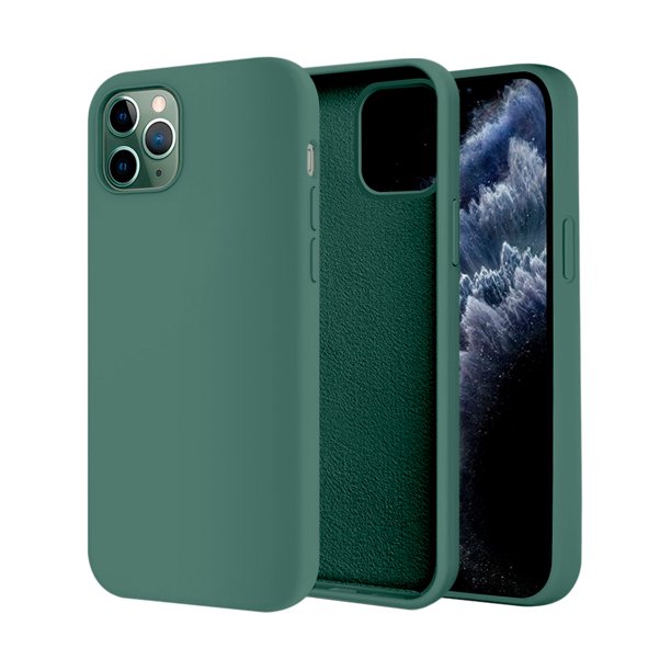Funda de Protección para iPhone 11 Pro - Sovico - Silicón con Forro de Microfibra