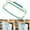 🔥 green_New#24447, variant on Hanging Kitchen Garbage Bag Rack | Plastic Trash Holder for Cabinet Doors | Space-Saving Storage Stand | 12.5x22cm | Convenient Waste Bin Organizer for Home Kitchen | 1 Pack
