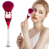GHSOHS Face Brush Portable Makeup Brushes Powder Blusher Bronzer Brush Polished Fluorescent Pen Large Contouring Powder Brushes Makeup Tool
