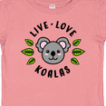 thumbnail image 4 of Inktastic Live Love Koalas Boys or Girls Baby T-Shirt, 4 of 5
