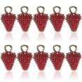 thumbnail image 5 of Red Strawberry Charm Pendants 10Pcs For Necklace And Bracelet Making Suitable For Women Girls DIY Projects, 5 of 5