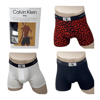 Calvin Klein NB3314001 Mens Embossed Icon Micro Long Boxer Brief