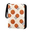 thumbnail image 4 of ALAZA Basketball Trading Card Binder 4 Pocket Cards Collection Album 400 Folder Holder, 4 of 6