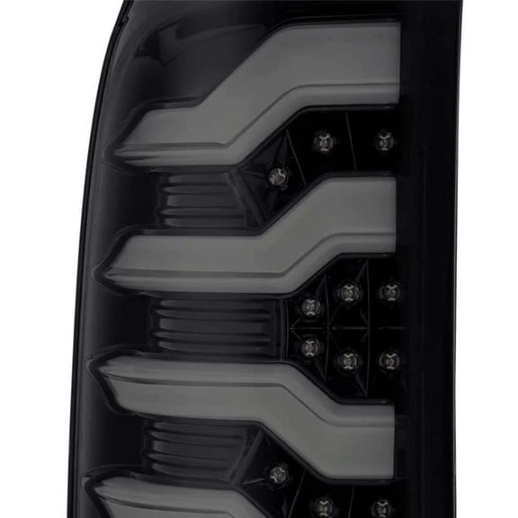 1418 SIERRA 1500/2500/3500HD PROSERIES LED TAIL LIGHTS JET BLACK