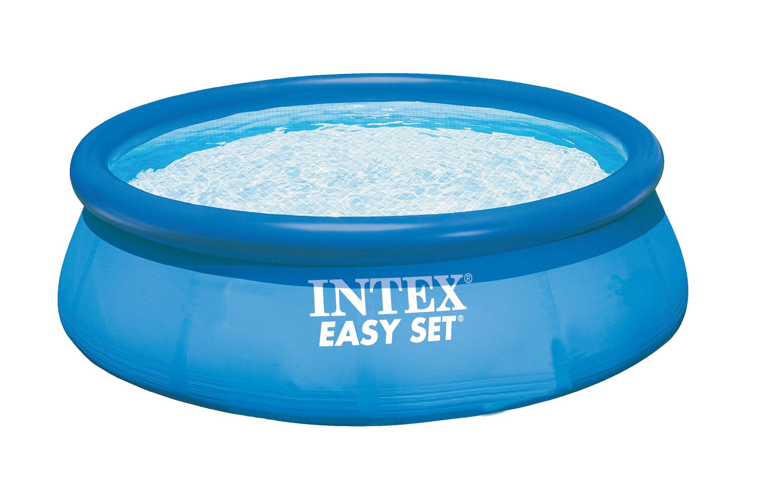 Intex 12′ x 30″ Easy Set Inflatable Above Ground Swimming Pool Pump & Filter