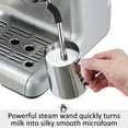 thumbnail image 3 of Espresso Machine for Cappuccino Latte 20 Bar Espresso Maker with Milk Frother Steam Wand Fast Heating Grey, 3 of 6