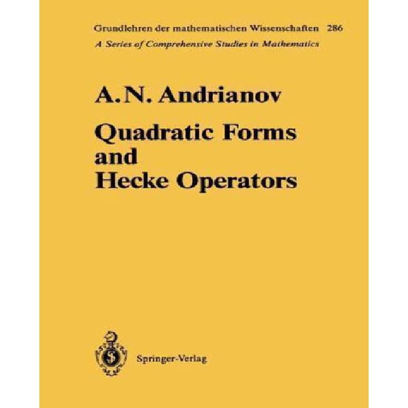 Formes Quadratiques et Opérateurs Hecke