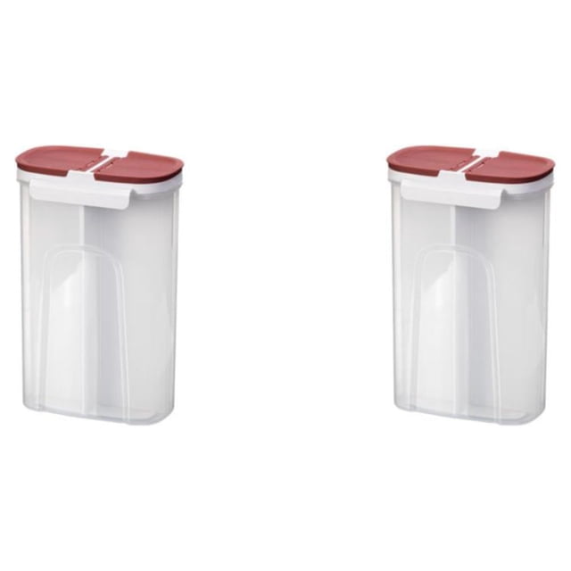 Naiovety Tanque de almacenamiento de granos varios - Sellado y bloqueado para frescura Contenedores de almacenamiento de cereales Dispensador Type1 NO1
