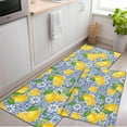 thumbnail image 2 of Lemon Kitchen Rug, Non Slip Washable, Farmhouse Kitchen Floor Mat, Waterproof Kitchen Floor Mat for Home Kitchen Decor or Office, 17 ""x30 and 17 ""x47, 2 of 6